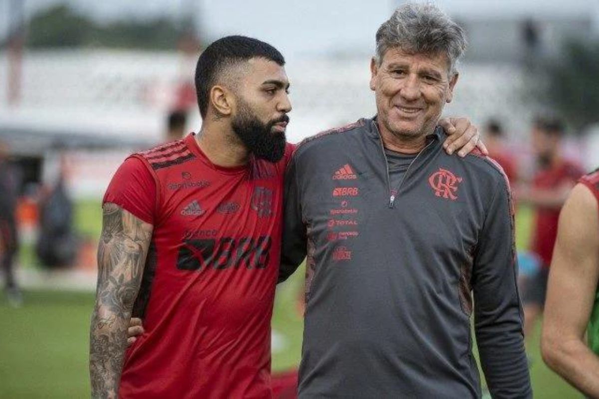 RENATO GAÚCHO FICA PISTOLA QUANDO PERGUNTADO SOBRE A POSSÍVEL CONTRATAÇÃO DE GABIGOL, DO FLAMENGO, PELO GRÊMIO